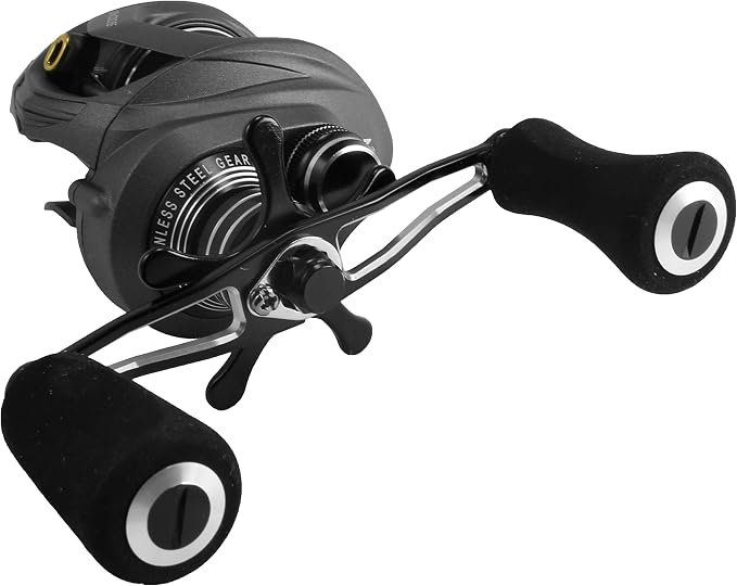 Okuma Komodo SS Aluminum Frame Stainless Steel Gears Low Profile Baitcaster- KDS-273LX