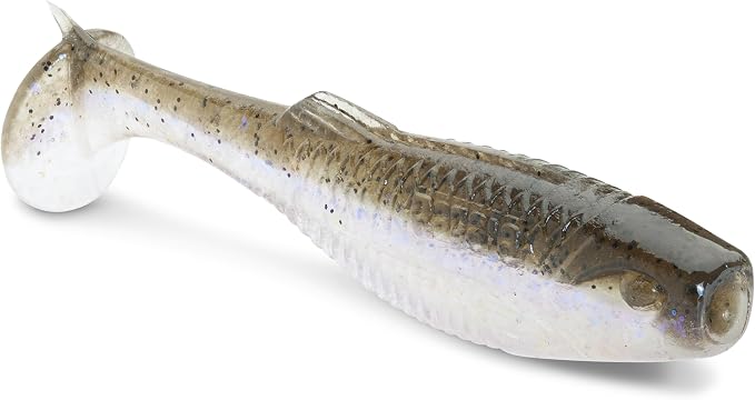 Rapala CrushCity Mayor Soft Plastic Paddle Tail Swimbait, Strong Kicking Action for Swim Jigs & Underspins, Bass, Redfish, Trout, Snook, Walleye & More