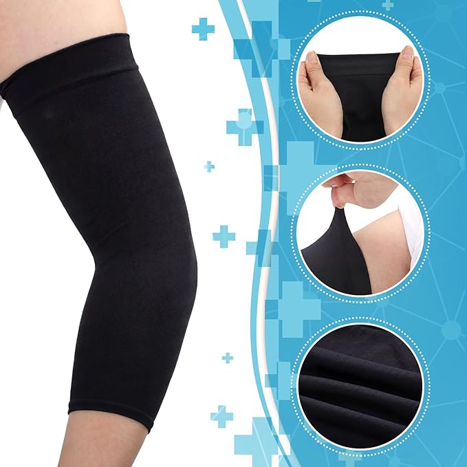 6 Pcs Picc Line Sleeve for Upper Arm Fistula Dialysis Sleeve Cover One Size Fits Most Breathable Arm Cover Adult