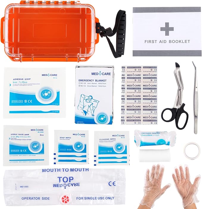Pak First Aid Kit Survival, First Aid Supplies, First Aid Box, First Aid Kit Camping, Hiking First Aid Kit, Survival First Aid Kits, Waterproof First Aid Kit, Backpacking First Aid Kit, Medical Kit