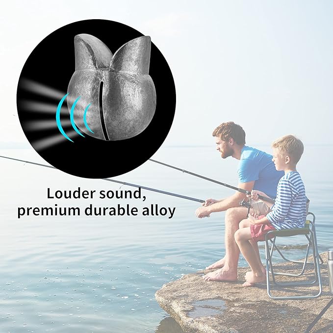 Gejoy 100 Pcs Fishing Split Shot Sinker Kit Removable Round Fishing Egg Weights Sinkers Tackle Set for Fisherman