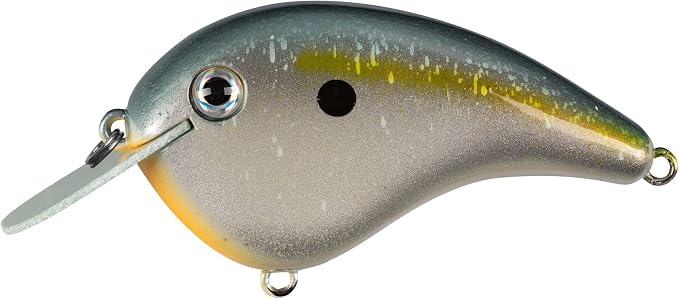 Strike King Chick Magnet Jr. Crankbait Fishing Lure, 1/4 oz, Dives 4-6 Feet, Premium Hooks