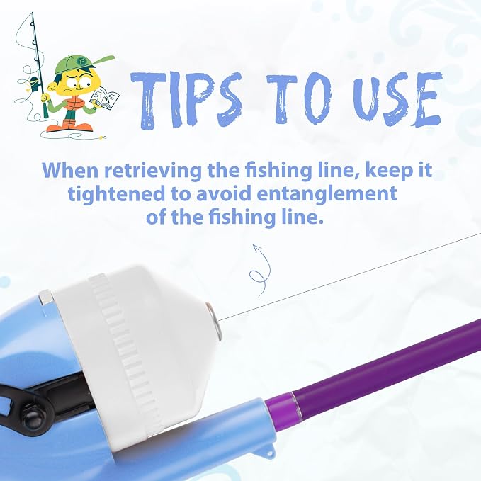 Kids Fishing Pole, Telescopic Fishing Rod, Toddler Collapsible Fishing Rod and Reel Combo with Tackle Box, Fishing Line, Bobber, and Soft Lures for Boy, Girl, Youth, Beginner, Over 4 Years Old