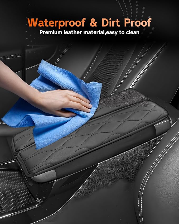 CDEFG for 2021-2025 2026 Buick Envision S Center Console Cover Armrest Box Cover for Envision S (Preferred, Sport Touring, Avenir) 2021 2022 2023 2024 2025 Accessories Console Arm Rest Protector