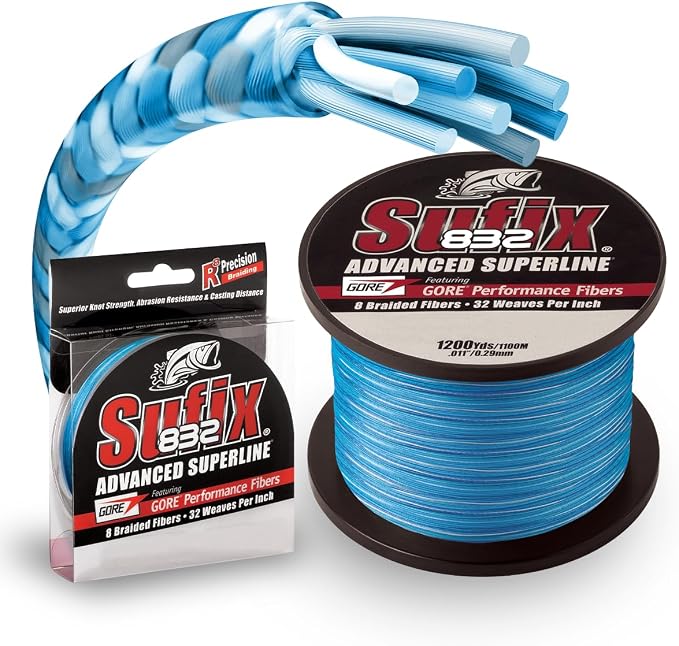 Sufix 832 Advanced Superline Braid - 150 yards