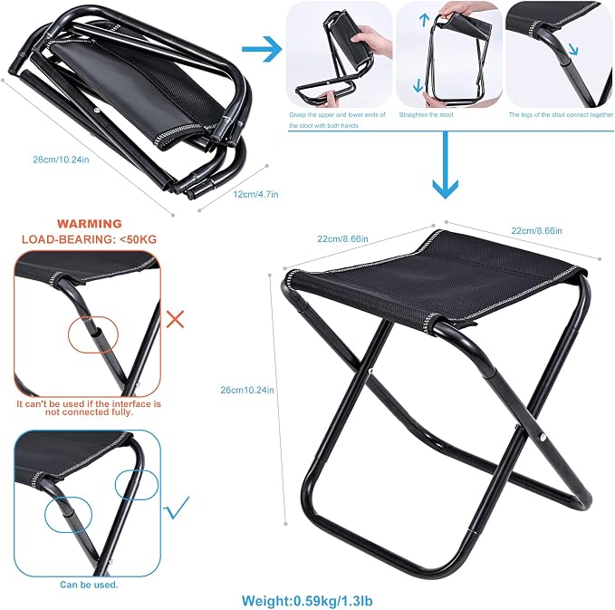 CODEK Kids Fishing Pole Set Portable Telescopic Kids Fishing Rods with Collasible Chair Fishing Net Carrier Bag and Full Kits for Boys and Girls Beginner and Youth 170cm/5.6ft
