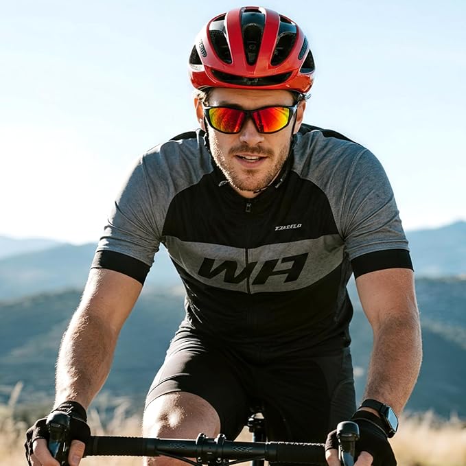 Polarized Sports Sunglasses For Men Women Unbreakable Frame Cycling Driving Fishing UV400 Protection