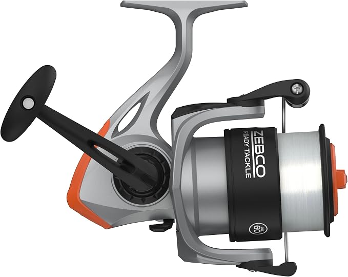 Zebco Ready Tackle Spinning Combo, 5-Foot 6-Inch, 2-Piece Fishing Rod, Size 30 Reel, 8-Pound Line, 29-Piece Tackle Kit
