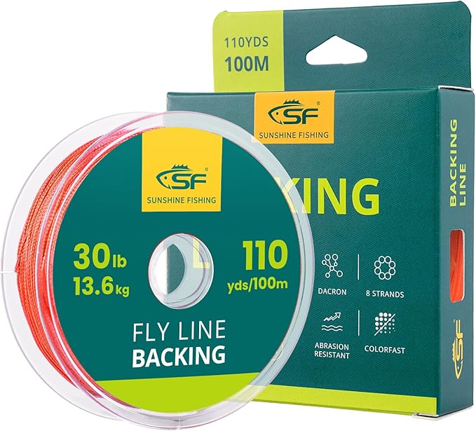 SF Fly Fishing Backing Line Braided Trout Line