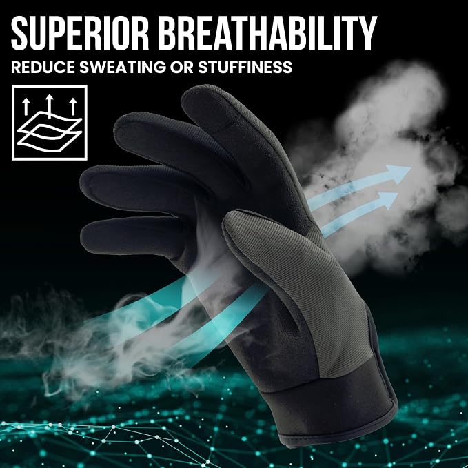 TAILI Level 2 Needlestick, Level 5 Puncture Resistant Work Gloves, Grip Enhanced Cut Resistant Gloves for Gardening, Carving, Fishing, Feather-Light Comfort, Breathable and Touchscreen Compatible, L