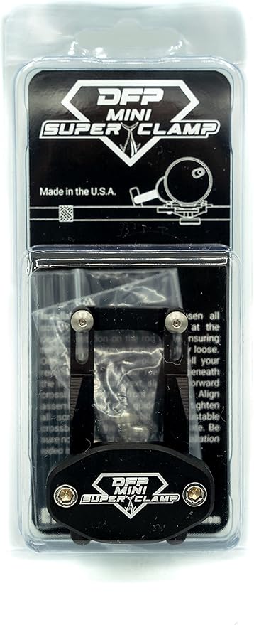 Duran's Fishing Products Mini Super Clamp, Black