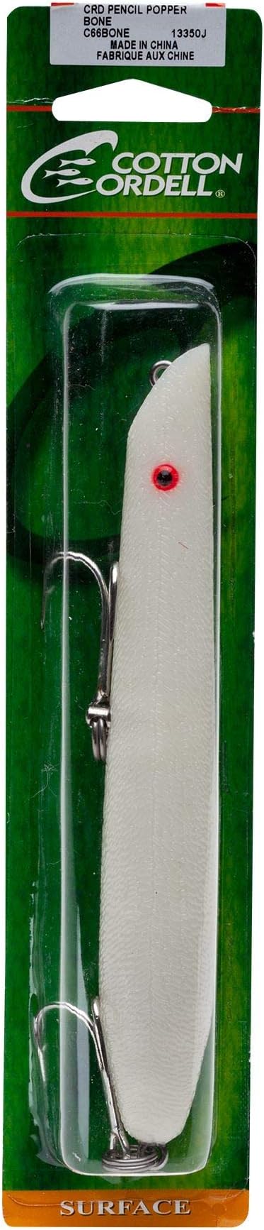 Cotton Cordell Pencil Popper Topwater Fishing Lure