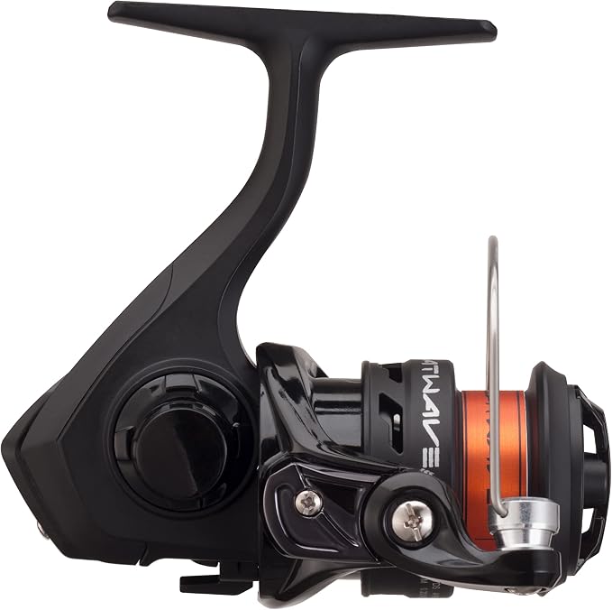 13 Fishing - Heatwave - Ice Fishing Spinning Reel - HW4-CP, Black