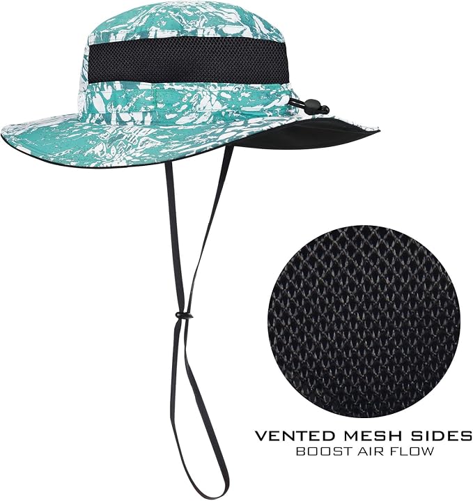 KastKing Sol Armis UPF 50 Boonie Hat - Sun Protection Hat, Fishing Hat, Beach & Hiking Hat, Paddling