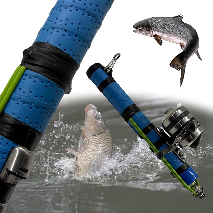 Fishing Catapult Rod, 2026 Upgraded Slingshot Fishing Reel, Professional Fly Fishing Rod, Portable Catapult Fishing Lure Angling Tools for Beginners, Cast Farther with Zero Effort