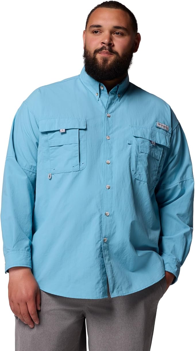 Columbia Men's PFG Bahama II Long Sleeve Fishing Shirt