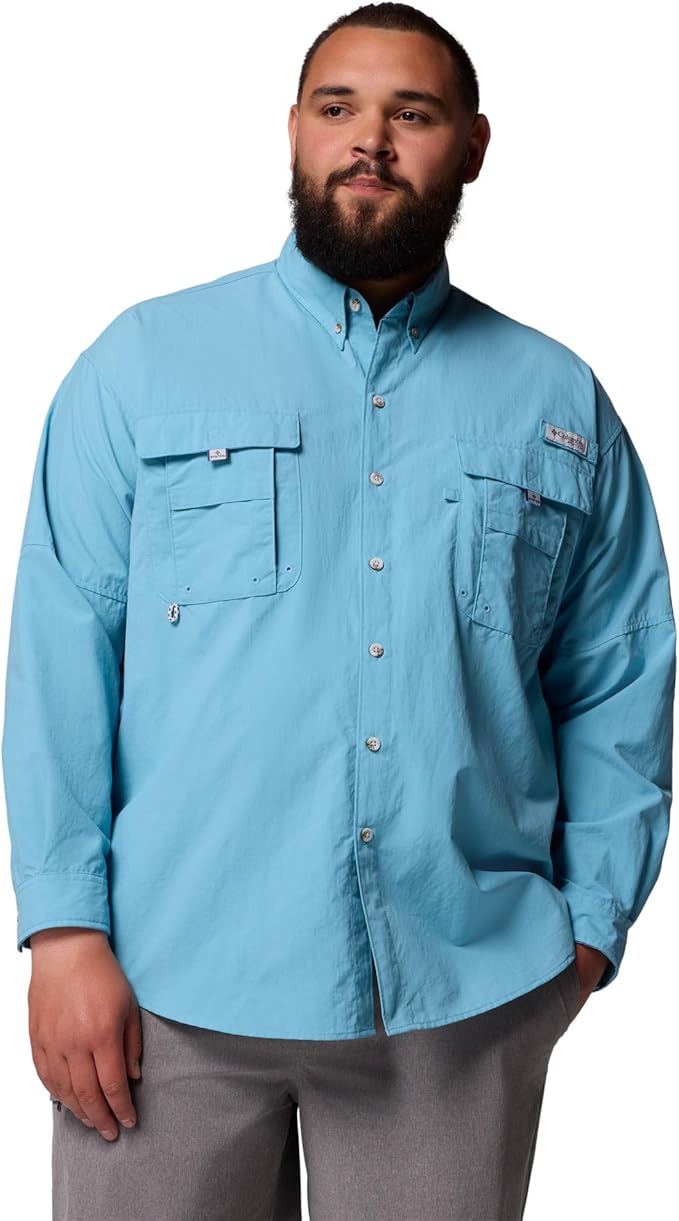 Columbia Men's PFG Bahama II Long Sleeve Fishing Shirt
