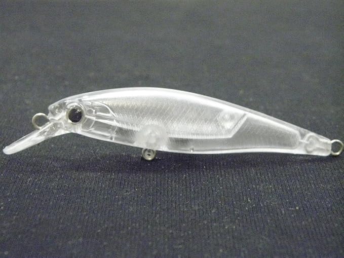 10 Blank Unpainted Minnow Crankbait Topwater Lipless Jerkbait Fishing Lures V3