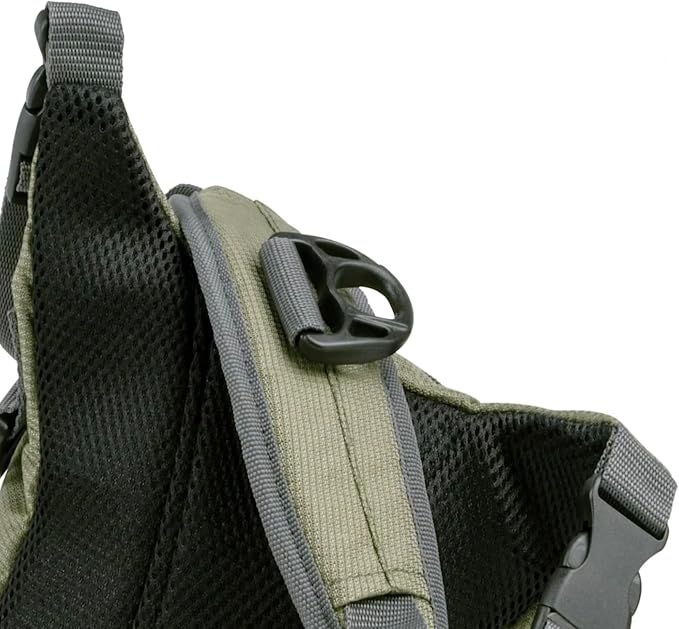 Fall River Fishing Chest Pack, Fits Up to 2 Tackle/Fly Boxes, 152 Cu in / 2.5 L