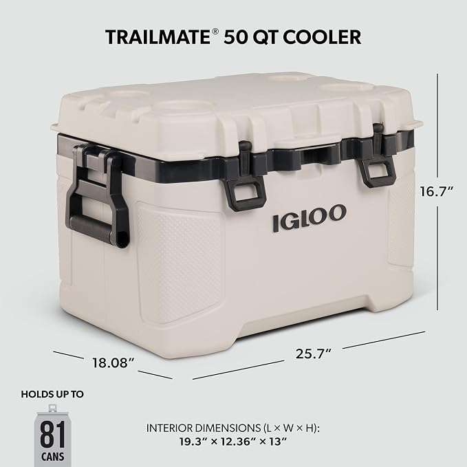 Igloo Trailmate Cooler | Insulated Hard Shell Ice Chest