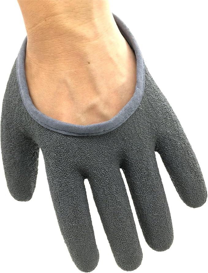 Inf-way Fishing Glove with Magnet Release, Fisherman Professional Catch Fish Gloves Cut&Puncture Resistant with Magnetic Hooks Hunting Glove