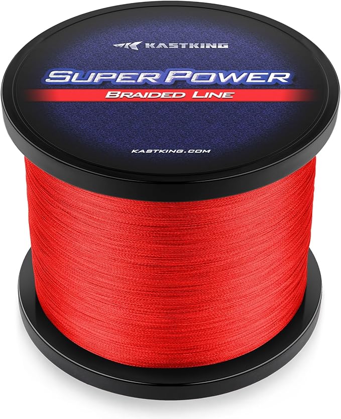 KastKing SuperPower Braided Fishing Line - Abrasion Resistant Braided Lines – Incredible Superline – Zero Stretch – Smaller Diameter – A Must-Have!