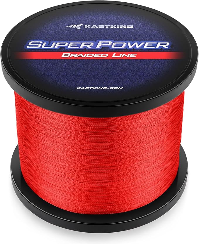 KastKing SuperPower Braided Fishing Line - Abrasion Resistant Braided Lines – Incredible Superline – Zero Stretch – Smaller Diameter – A Must-Have!
