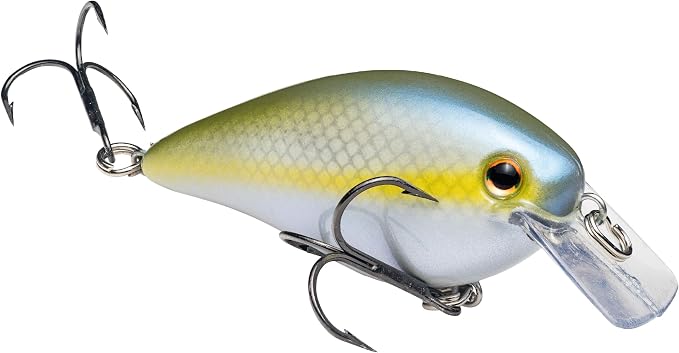 Strike King KVD 1.5 Hard Knock Fishing Lure, 3/8 oz, 3D Lifelike Eyes