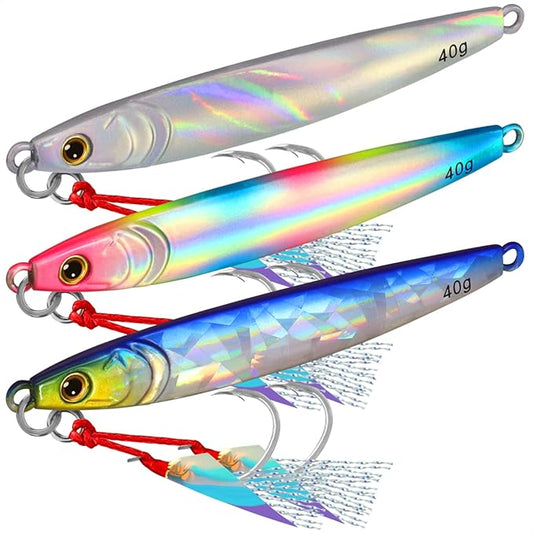 TRUSCEND Vibespinner Easy Catch Fishing Lures with BKK Hooks, Tail Spinner Baits with 4 Actions, Vibrating Swimming Flashing & Jigging for More Bites, Spoon Lures for Bass Trout Crappie Walleye Pike