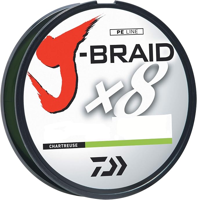 Daiwa J-Braid 150M 8-Strand Woven Round Braid Line