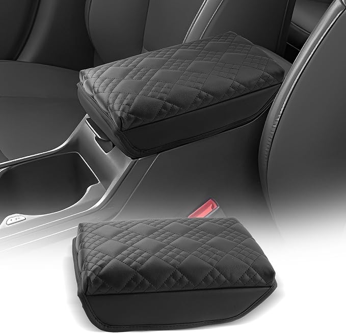 CDEFG for 2025 2026 Kia K4 Center Console Cover Armrest Box Cover for K4 (LX, LXS, EX, GT-Line, GT-Line Turbo) Accessories Console Arm Rest Protector Thickened
