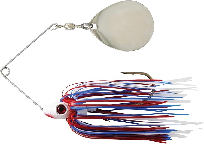 Luck E Strike Redman Spinner Bait by Jimmy Houston, 3/8 Ounce Colorado Spinnerbait