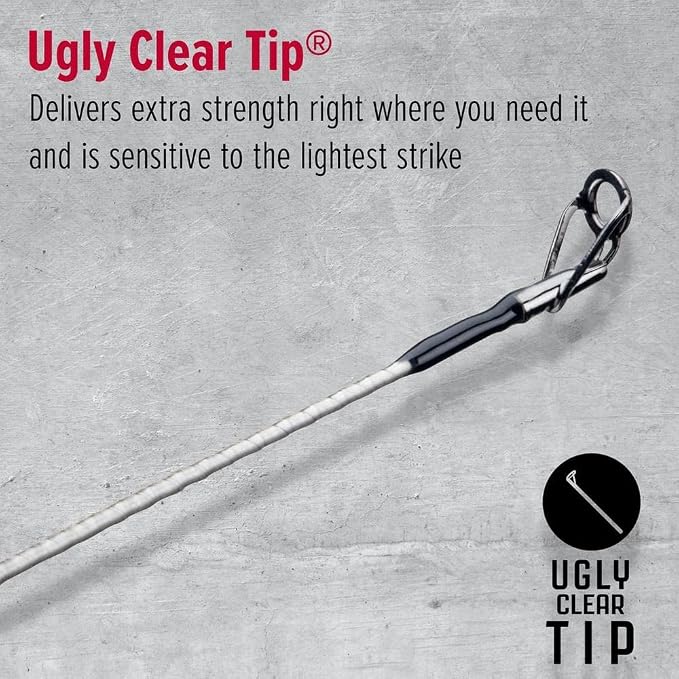 Ugly Stik Ugly Tuff Spincast Reel and Fishing Rod Combo