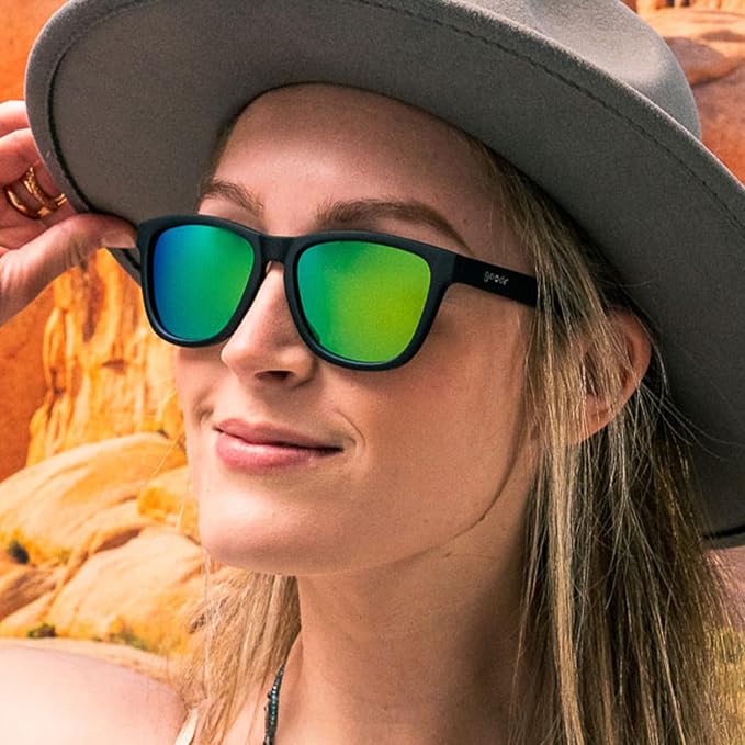 goodr Polarized Sunglasses, Medium Sized (OG), UV400 Protection, No Slip, No Bounce