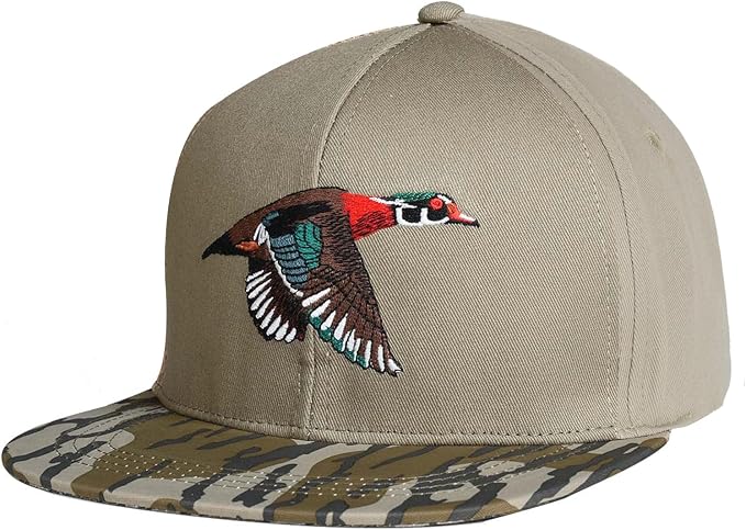 EDTREK Elite Youth Country Hat for Big Kids - Boys Snapback Hat with Flat Brim