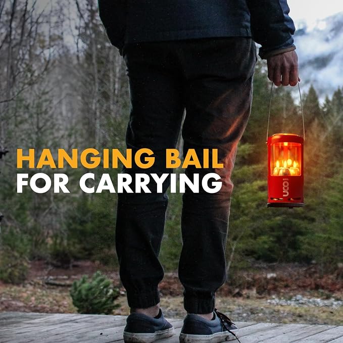 UCO Candlelier Candle Lantern, Candle Lanterns for Real Candles, Perfect Outdoor Gear for Camping or for Power Outages, Includes 3 Long Burning Candles