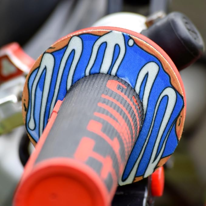 Doughnut Collection - Gripdonuts.com Premium MX BMX Dirt Bike Motorcycle Grip Donuts (13 Variations)