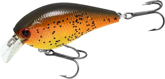 LUCKY CRAFT LC 1.5 Silent Squarebill Crankbait Fishing Lure, 2-3/8", Bass Fishing Lures for Freshwater, Hard Crankbait with Treble Fishing Hooks, Fishing Accessories