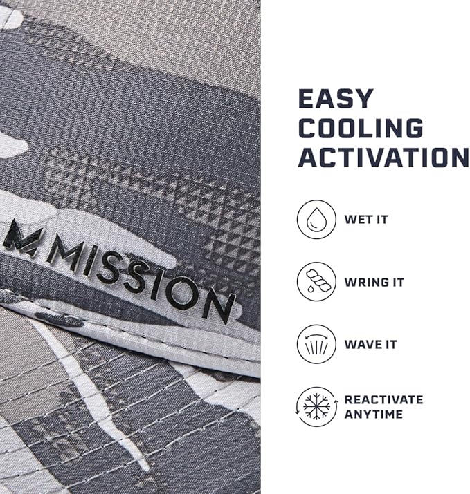 MISSION Cooling Performance Hat, Unstructured Low-Profile Adjustable Fit - UPF 50 - for Running, Workouts & Outdoors