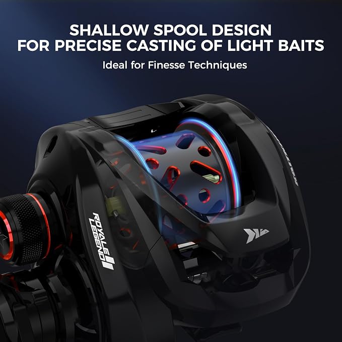 KastKing Royale Legend II Baitcasting Reels with Spool