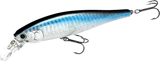LUCKY CRAFT Pointer 100, Jerkbait Side by Side Action Tournament Winning Perfect Wobbling Freshwater Lake Bass Fishing Champion Bait