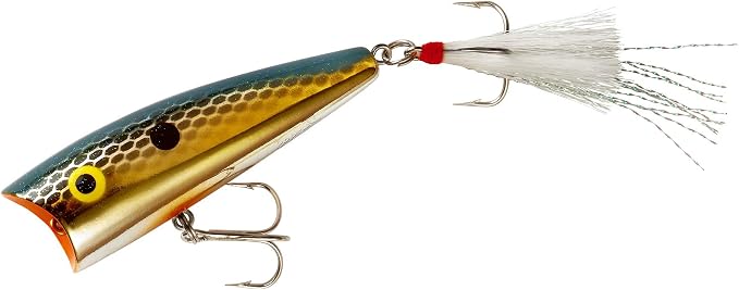 Rebel Lures Pop-R Topwater Popper Fishing Lure