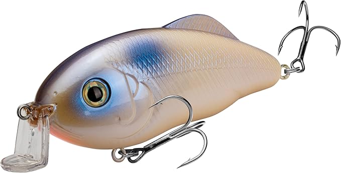 Strike King Hybrid Hunter Crankbait Fishing Lure, 1 oz, Reflective 3D Eyes