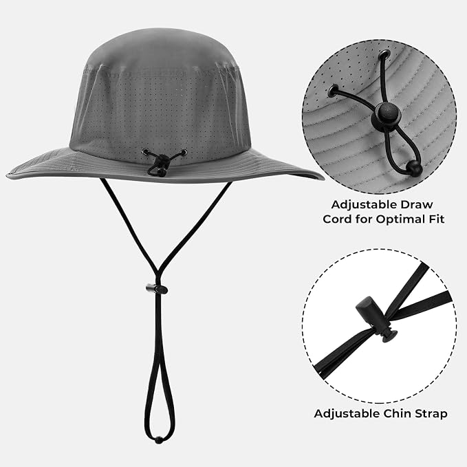 KastKing Sol Armis UPF 50 Boonie Hat - Sun Protection Hat, Fishing Hat, Beach & Hiking Hat, Paddling
