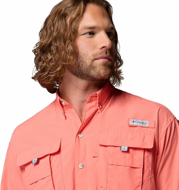 Columbia Men's PFG Bahama II Long Sleeve Fishing Shirt