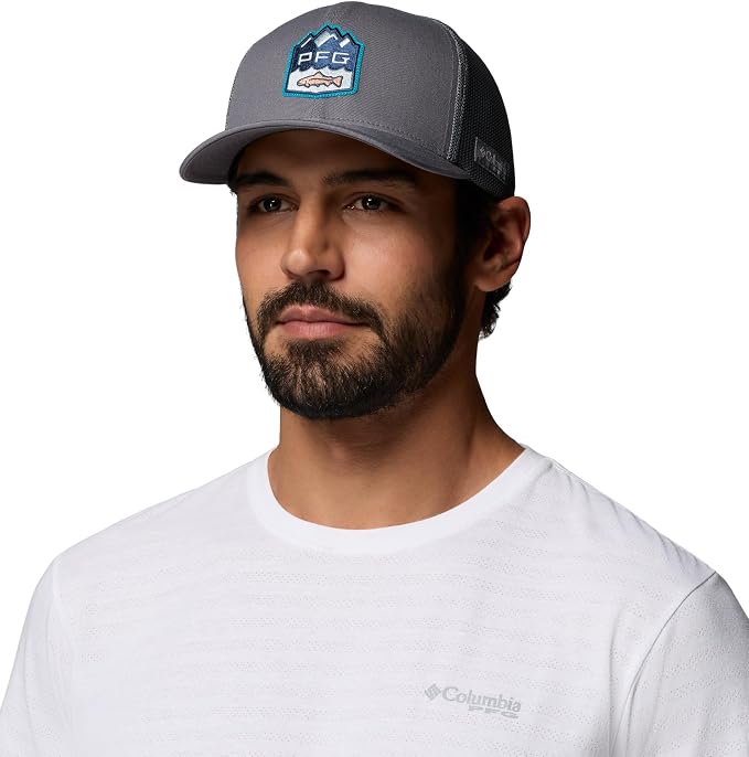 Columbia Unisex Adult PFG Patch Mesh Ball Cap