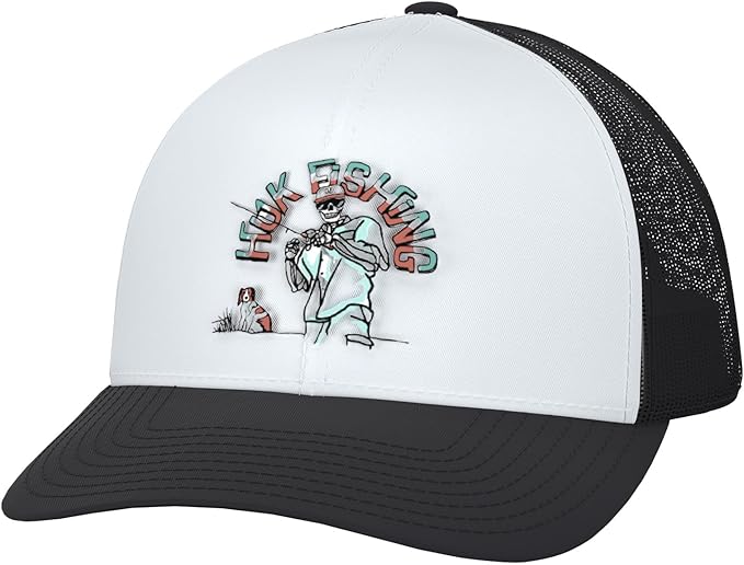 Mens Trucker Hat, Anti-Glare Snapback Fishing Hat for Men