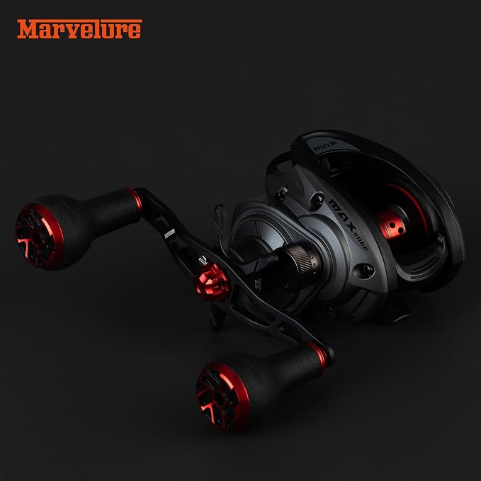 Non-Slip Power Handle 3.94'' (100 mm) Compatible for Shimano SLX Tranx, Daiwa Tatula Zillion, Abu Garcia Revo, 13 Fishing Baitcasting Reels