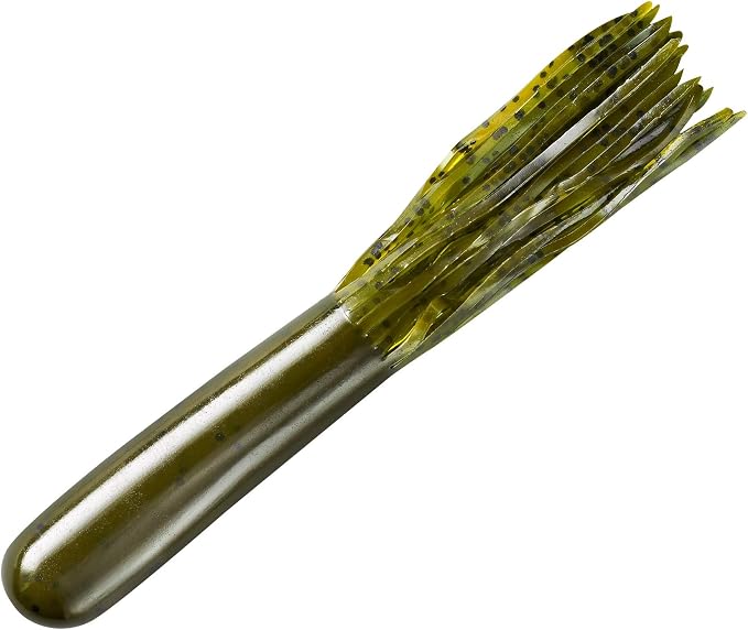 YUM Tube Soft Plastic Bass Fishing Lure - Designed Specifically for Bass, 4 Inch Length, 6 per Pack