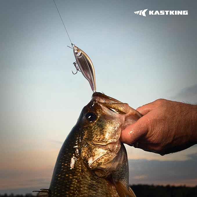 KastKing Superpower Braided Fishing Line and Lure Kit, 4X Braid Line with Hard & Soft Baits, Topwater, Jigs, Rigs&Jerkbaits, Complete Freshwater Fishing Gear Set for Bass,Trout & Walleye,Gift for Men
